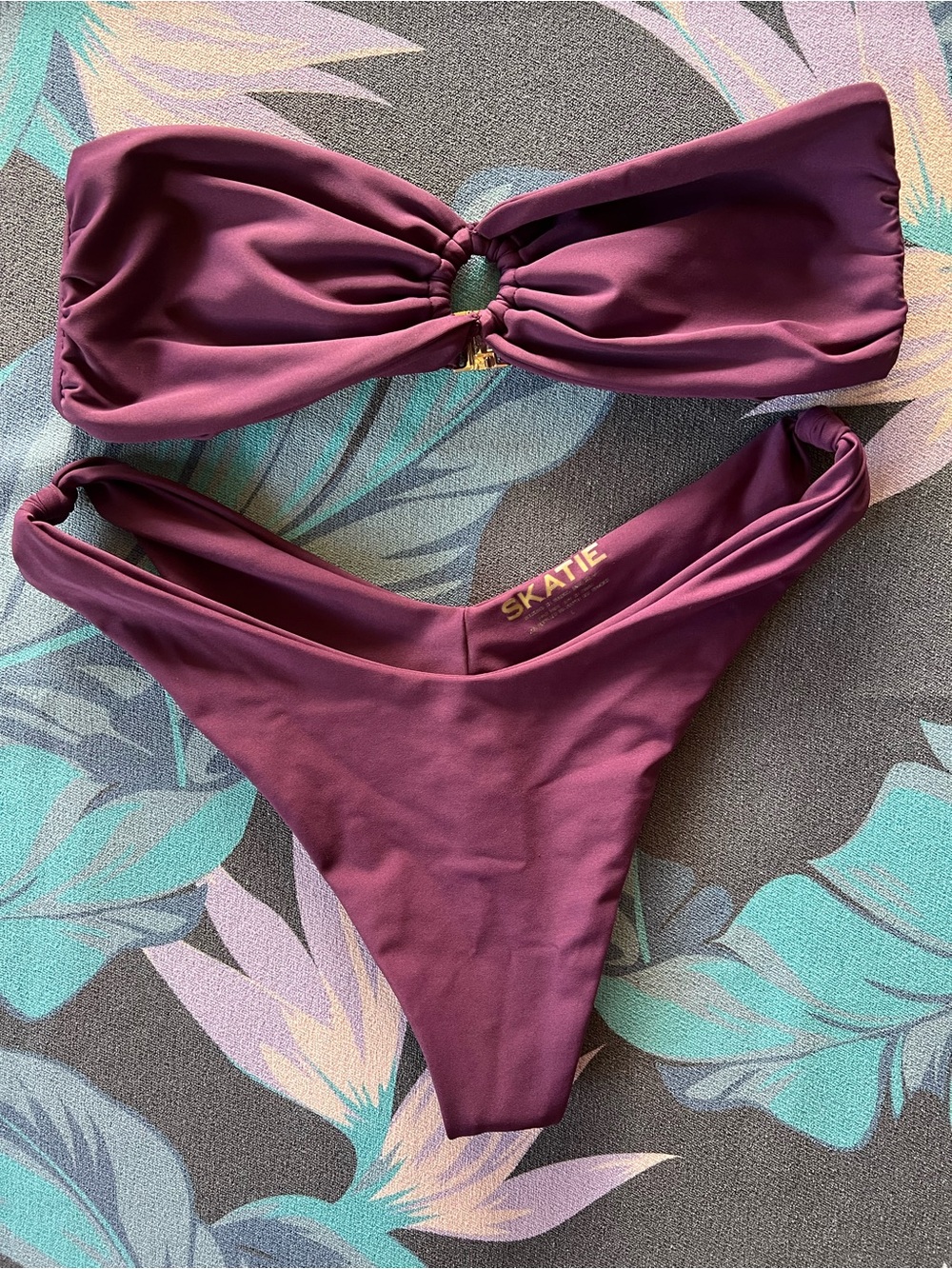 SKATIE Jean top M and Suzanne bottom L in Taro